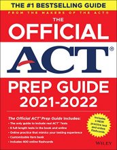 Cover art for The Official ACT Prep Guide 2021-2022, (Book + 6 Practice Tests + Bonus Online Content)