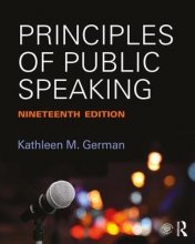 Cover art for Principles of Public Speaking