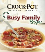 Cover art for Crock-Pot Busy Family Recipes