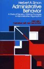 Cover art for Administrative Behavior: A Study of Decision Making Processes in Administrative Organization