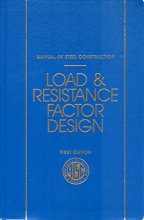Cover art for Manual of Steel Construction Load and Resistance Factor Design 1st edition by Committee, AISC Manual published by Amer Inst of Steel Construction Hardcover