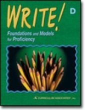 Cover art for Write! Foundations and Models for Proficiency