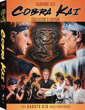 Cover art for Cobra Kai Season 1 & Season 2 Limited Collector's Edition Set with Double-Sided Headband (DVD)