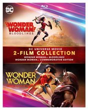 Cover art for Wonder Woman: Commemorative/Bloodlines (Double Feature/Blu-ray)