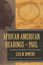 Cover art for African American Readings of Paul: Reception, Resistance, and Transformation