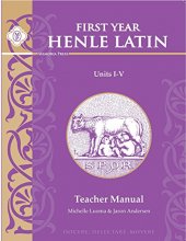 Cover art for Henle Latin I Teacher Manual for Units I-v