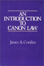Cover art for An Introduction to Canon Law