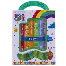 Cover art for World of Eric Carle, My First Library Board Book Block 12-Book Set - First Words, Alphabet, Numbers, and More! - PI Kids