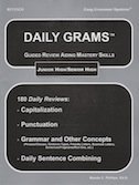 Cover art for Daily Grams: Guided Review for Junior / Senior High Revised 2013