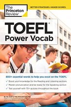 Cover art for TOEFL Power Vocab: 800+ Essential Words to Help You Excel on the TOEFL (College Test Preparation)