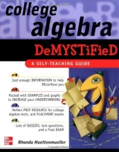 Cover art for College Algebra Demystified