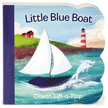 Cover art for Little Blue Boat Chunky Lift-a-Flap Board Book (Babies Love)