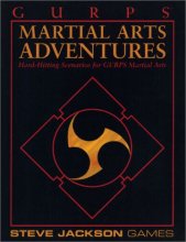 Cover art for GURPS Martial Arts Adventures