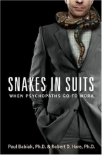 Cover art for Snakes in Suits: When Psychopaths Go to Work