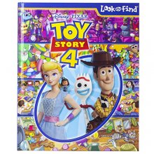 Cover art for Disney Pixar Toy Story 4 Woody, Buzz Lightyear, Bo Peep, and More! - Look and Find Activity Book - PI Kids