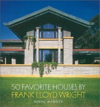 Cover art for 50 Favorite Houses by Frank Lloyd Wright