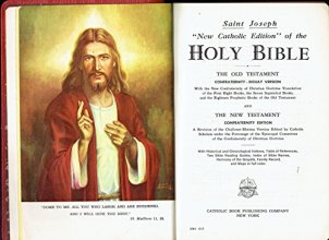 Cover art for Saint Joseph New Catholic Edition Illustrated, Holy Bible 610/13R