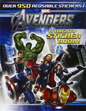 Cover art for The Avengers: A Mighty Sticker Book (A Sticker-Activity Storybook)