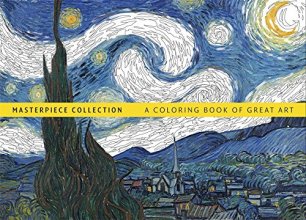 Cover art for Masterpiece Collection: A Coloring Book of Great Art