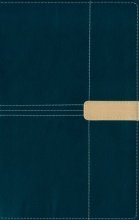 Cover art for NIV Thinline Navy/Camel- FCS