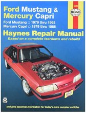 Cover art for Haynes Ford Mustang 79-93, Mercury Capri 79 - 86