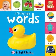 Cover art for Bright Baby Lift-the-Tab: Words
