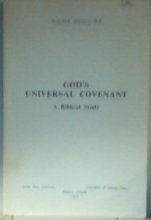 Cover art for God's universal covenant: A biblical study