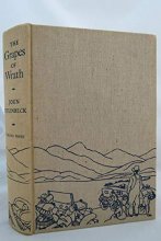 Cover art for Grapes of Wrath by John Steinbeck 1939 (Book Club Edition)