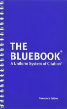 Cover art for The Bluebook: A Uniform System of Citation, 20th Edition