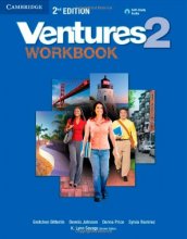 Cover art for Ventures Level 2 Workbook with Audio CD