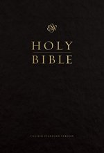 Cover art for ESV Pew and Worship Bible, Large Print (Black)
