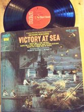 Cover art for 45vinyl RICHARD RODGERS VICTORY AT SEA (SUITE 1-2-3) (2 NM Record Set 12" LP/33 rpm)