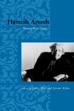 Cover art for Hannah Arendt: Twenty Years Later (Studies in Contemporary German Social Thought)
