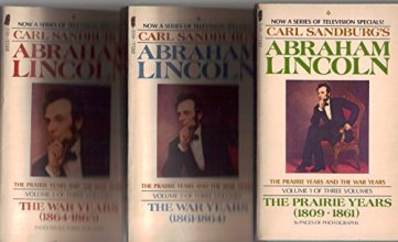 Cover art for Carl Sandburg's Abraham Lincoln: Three Volume Set The Prairie Years and the War Years
