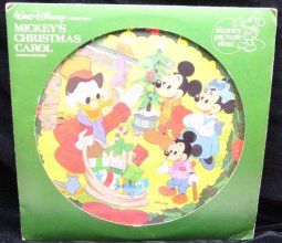 Cover art for Walt Disney's Mickey's Christmas Carol (USA picture disc album)