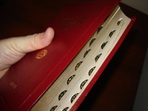Cover art for Chinese Pin Yin Bible / The Old Testament & New Testament / Words of Christ in RED / Chinese (Simplified Chinese characters - Union Version with New Punctuation) Bible with Hanyu Pinyin (romanisation of Mandarin Chinese) / Thumb Index