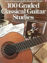 Cover art for 100 Graded Classical Guitar Studies: Selected and Graded by Frederick Noad