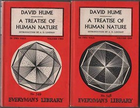 Cover art for A Treatise On Human Nature, Complete In Two Volumes, Everyman Nos 548 & 549