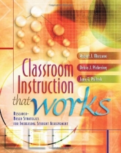 Cover art for Classroom Instruction That Works: Research-Based Strategies for Increasing Student Achievement