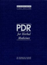 Cover art for PDR for Herbal Medicines (Physician's Desk Reference for Herbal Medicines)