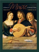 Cover art for A History of Music in Western Culture