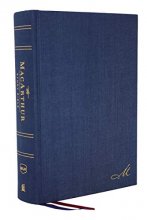 Cover art for NKJV, MacArthur Study Bible, 2nd Edition, Cloth over Board, Blue, Comfort Print: Unleashing God's Truth One Verse at a Time