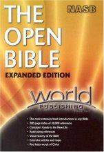 Cover art for NASB Open Bible Expanded Edition