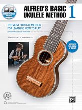 Cover art for Alfred's Basic Ukulele Method 1: The Most Popular Method for Learning How to Play, Book & Online Audio (Alfred's Basic Ukulele Library)