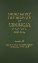 Cover art for Some Early Tax Digests of Georgia