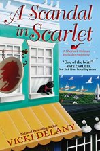 Cover art for A Scandal in Scarlet (Series Starter, Sherlock Holmes Bookshop #4)