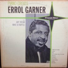 Cover art for Piano Great Starring Errol Garner and Art Tatum, Mike De Napoli (1954)