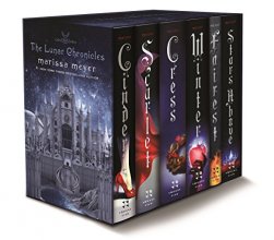 Cover art for The Lunar Chronicles Boxed Set: Cinder, Scarlet, Cress, Fairest, Stars Above, Winter