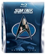 Cover art for Star Trek: The Next Generation: Season 5 [Blu-ray]