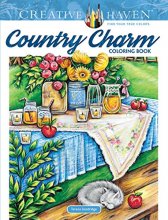 Cover art for Creative Haven Country Charm Coloring Book (Creative Haven Coloring Books)